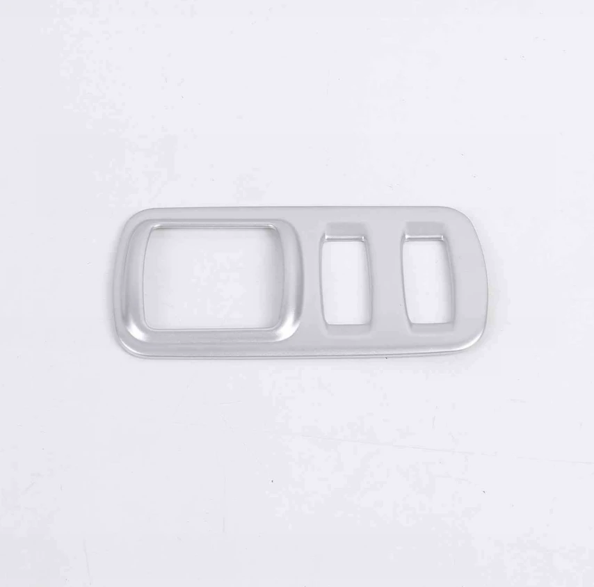 ألياف الكربون نظرة/ماتي إضاءة أمامية مصابيح التبديل لوحة أزرار غطاء إطاري الكسوة لرينو كادجار 2016 2017 2018 2019 صب #4