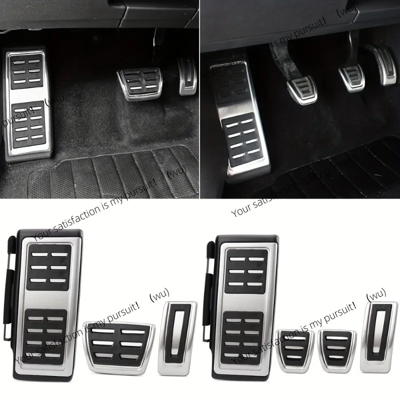 

Накладки на педали из нержавеющей стали для Volkswagen VW Golf 7 8 GTi MK7 Polo A05 Passat B8 Skoda Kodiaq Rapid Octavia 5E 5F A7 2014-2023