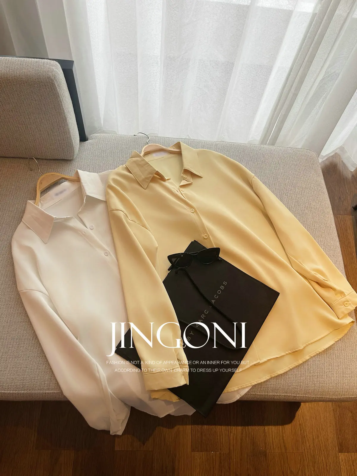 White Shirt Blouse Tops Y2K Woman Clothing 2025 Spring Summer Stylish Long Sleeve Korean Fashion Style Vintage Elegant Chic New