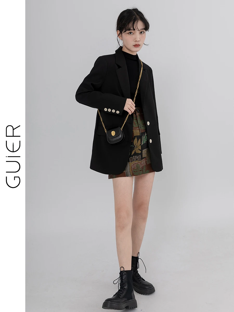 

Женское пальто Bla Suit Jaet 2026: Новинка весенней коллекции, дизайнерское, прямого кроя, с длинными рукавами, на пуговицах