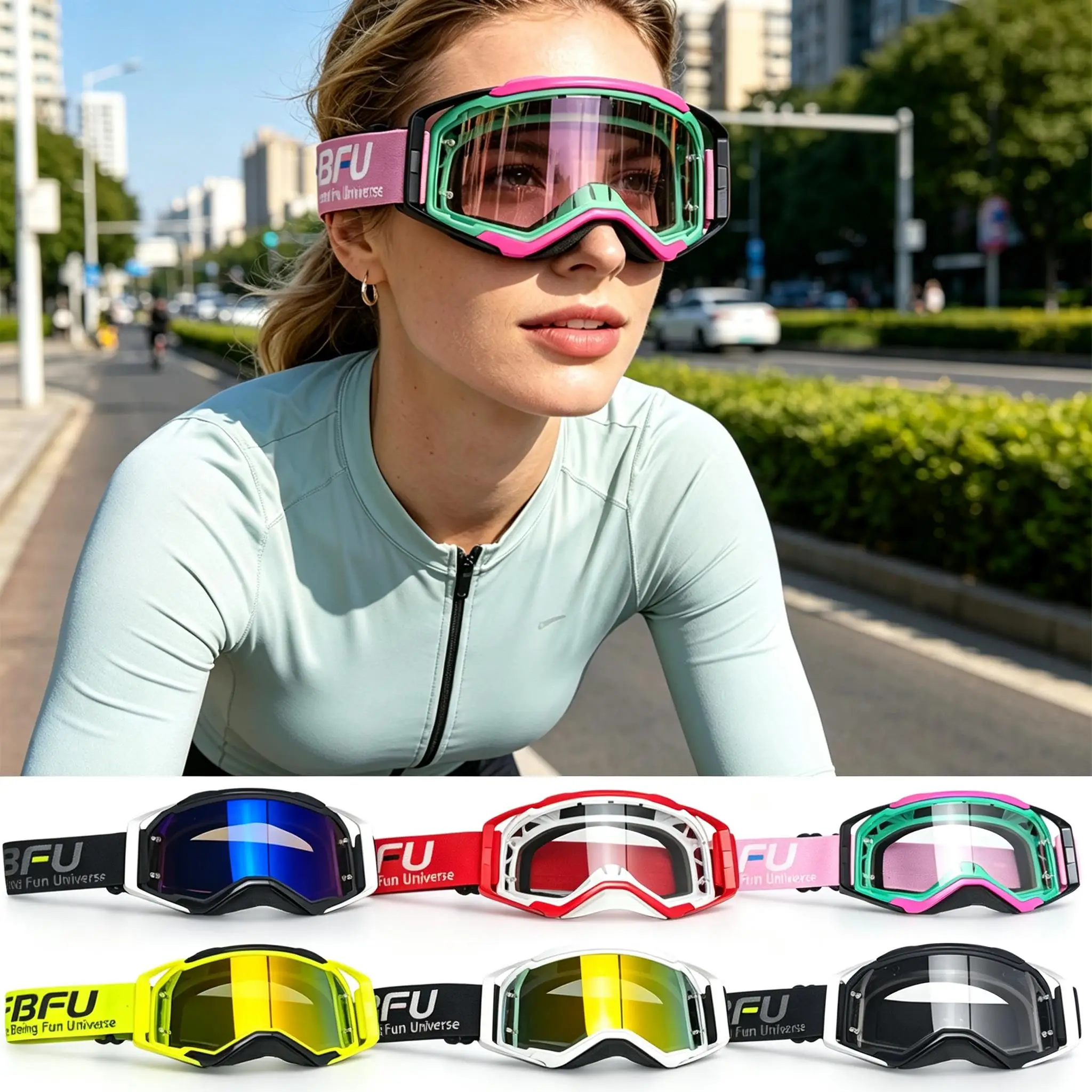 Night Highway Motorbike Goggles For Adults Wind Sand Dust Prevention Panoramic Vision Special Gift For Motorcycle Riders