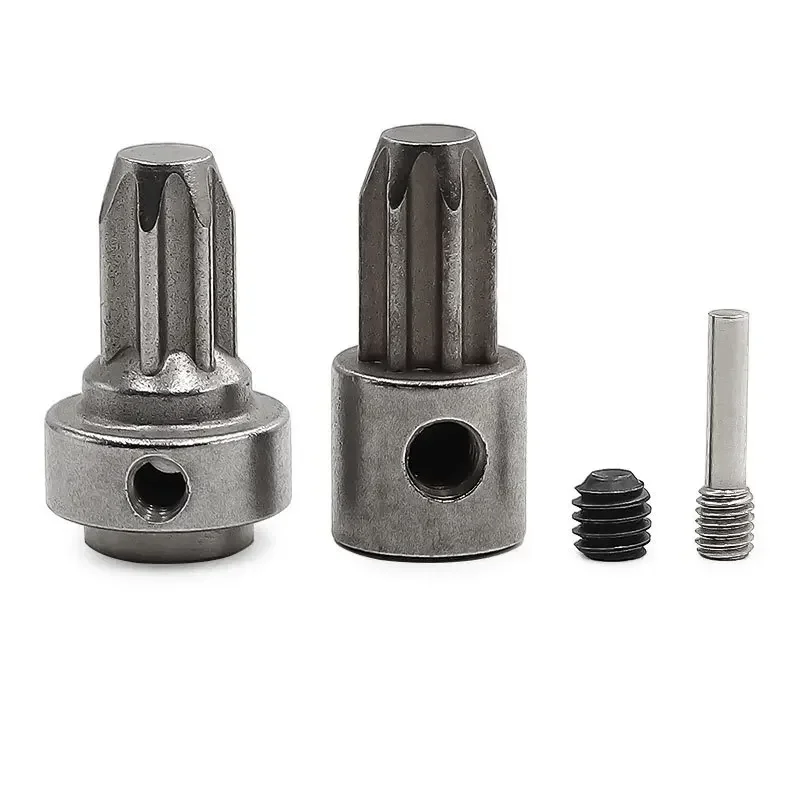 

Steel Drive Hub Set for Traxxas Slash 4X4 VXL Rustler Stampede XO-1, Ultimate Strength & Anti-Wear Upgrade for Drivetrain