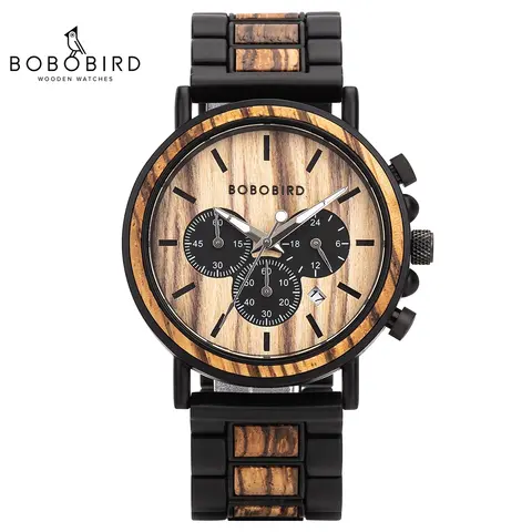Wooden Watch Men BOBO BIRD