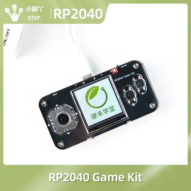 Raspberry Pi RP2040ระบบฝังตัวการเรียนรู้แพลตฟอร์มเกม Retro Porting ไฟฟ้าเกม MicroPython