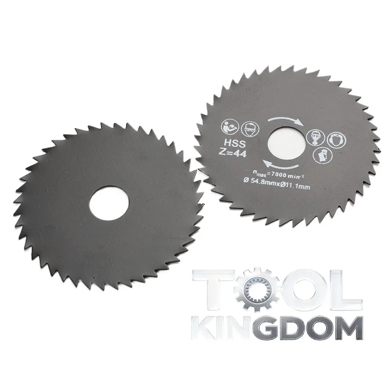 

1 шт. 54,8 мм пильный диск HSS, насадка для мини-пилы, для резки различных материалов: металла, дерева, мягких металлов