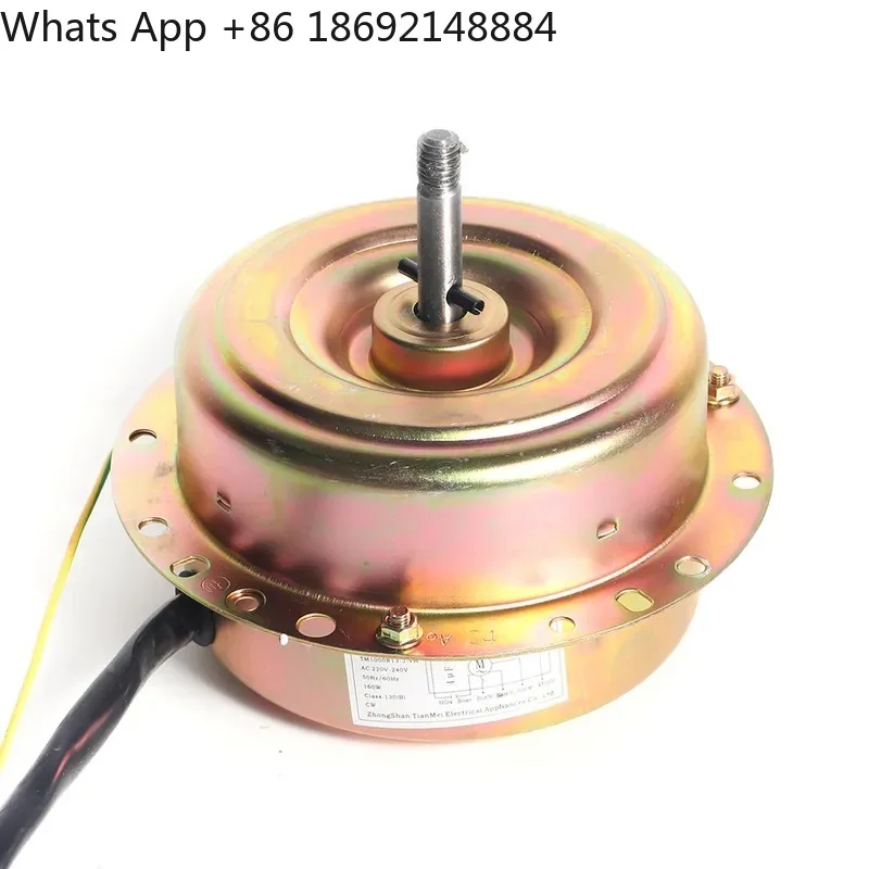 High Power Brushless Pure Copper Range Hood Motor with Closed Double Bearing for Universal Range Hood