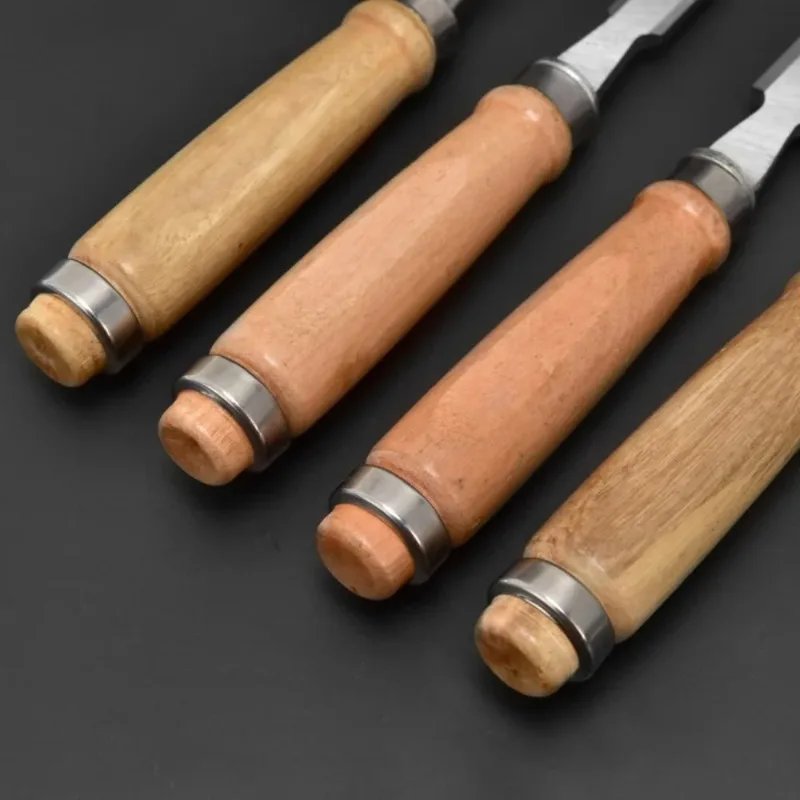 

Профессиональный набор из 4 стамесок для резьбы по дереву: эргономичные, прочные, для самостоятельной работы