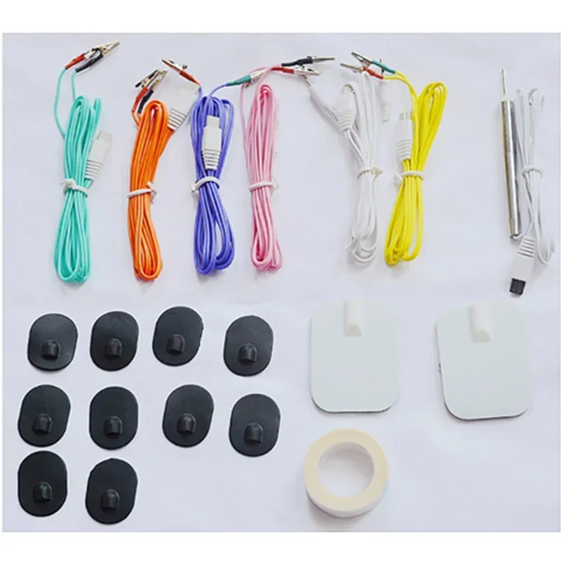 Nuovo massaggiatore EMS macchina per la stimolazione dell'elettroacopuntura terapia neuromuscolare 6 forme d'onda 6 patch di uscita massaggio infermieristico KWD808-I