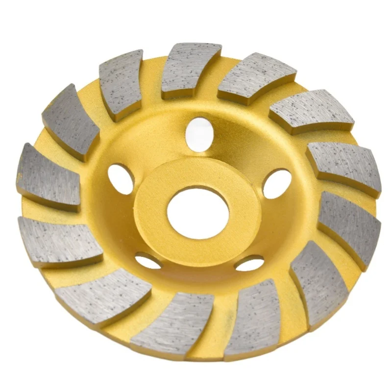 

Concrete Grinding Wheel Turbo Diamond Segments Cup Disc Fast Cutting For Masonry Grinder125mm