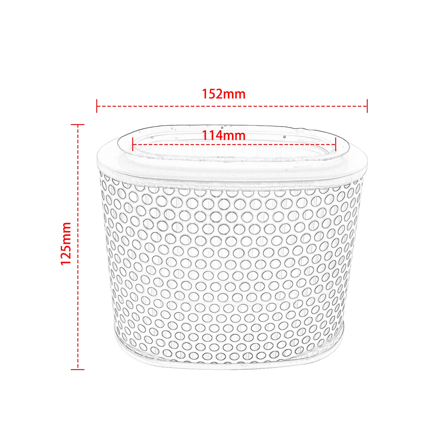 Intake Cleaner Air Filter HFA1908 For 1999-2007 Honda Shadow Spirit 1100 VT1100C