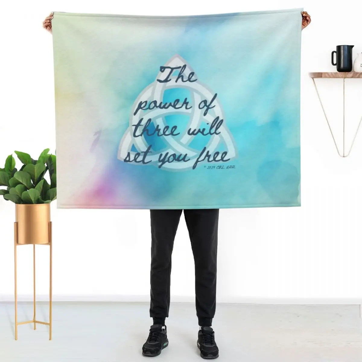 Charmed - The Power of Three Throw Blanket couch cozy soft plush fuzzy picnic outdoor blanket