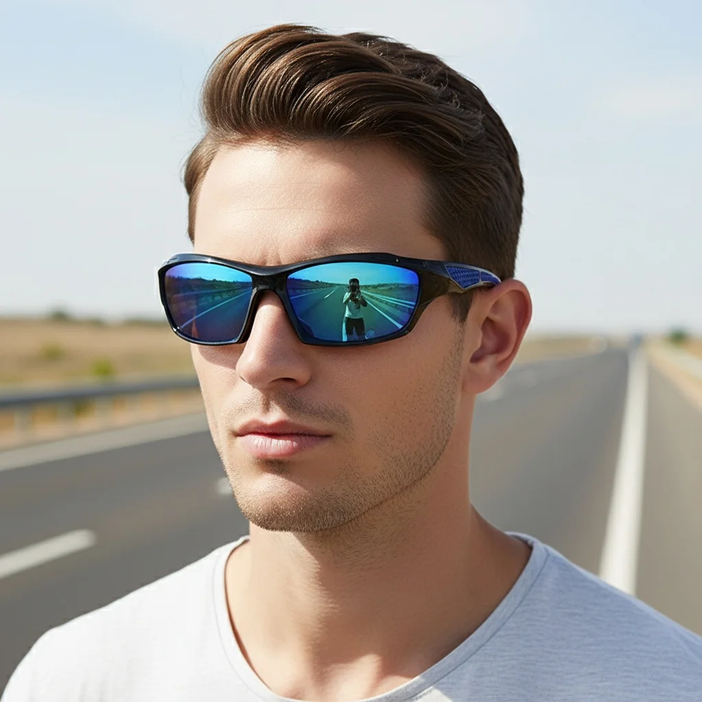 Men's Cycling Glasses For Sports Hiking Outdoor Sun Protection Anti-ultraviolet Anti-wind Protective Goggles 3253