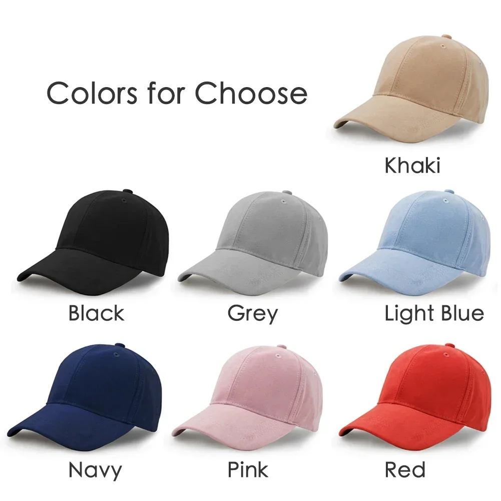 قبعة بيسبول من جلد الغزال، قبعة بيسبول عادية قابلة للتعديل من جلد الغزال للجنسين #6