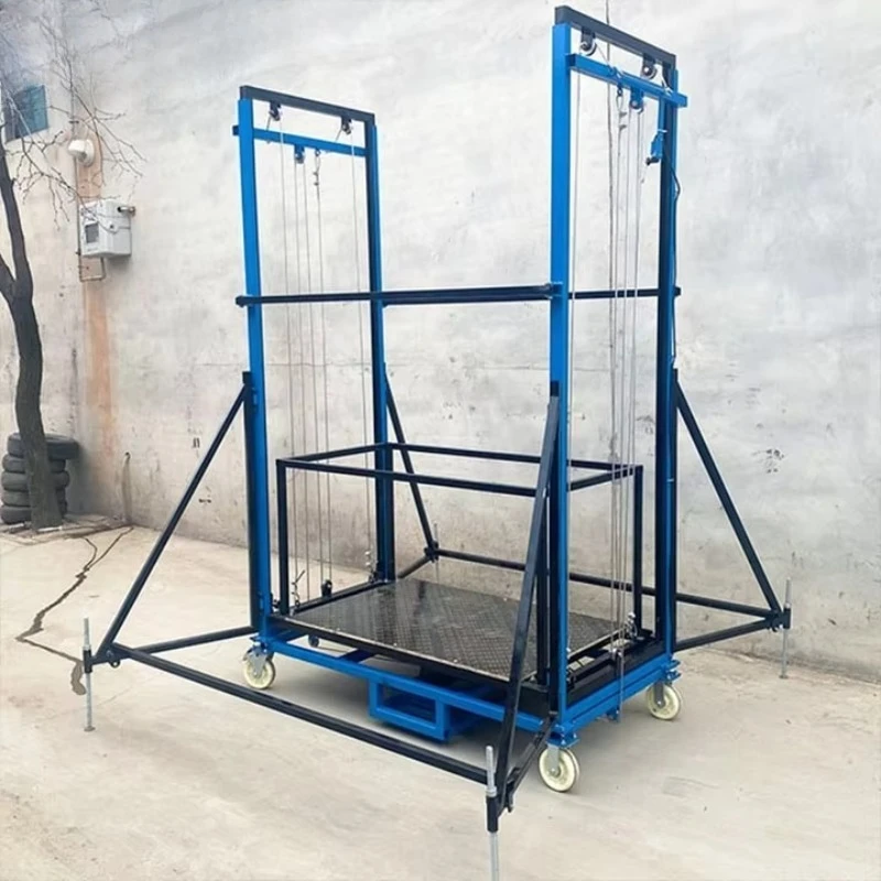 Reliable Heavy Duty Electric Scaffolding Platform Factory Price For Industrial Construction And Warehouse Maintenance