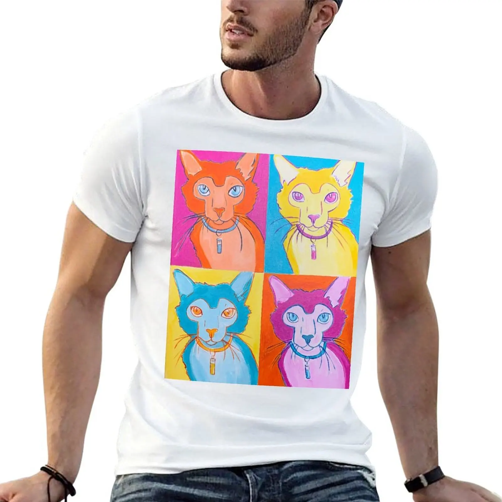 

Landon Lykoi T-Shirt t shirts for man graphic tees cotton t shirts high quality T-Shirt