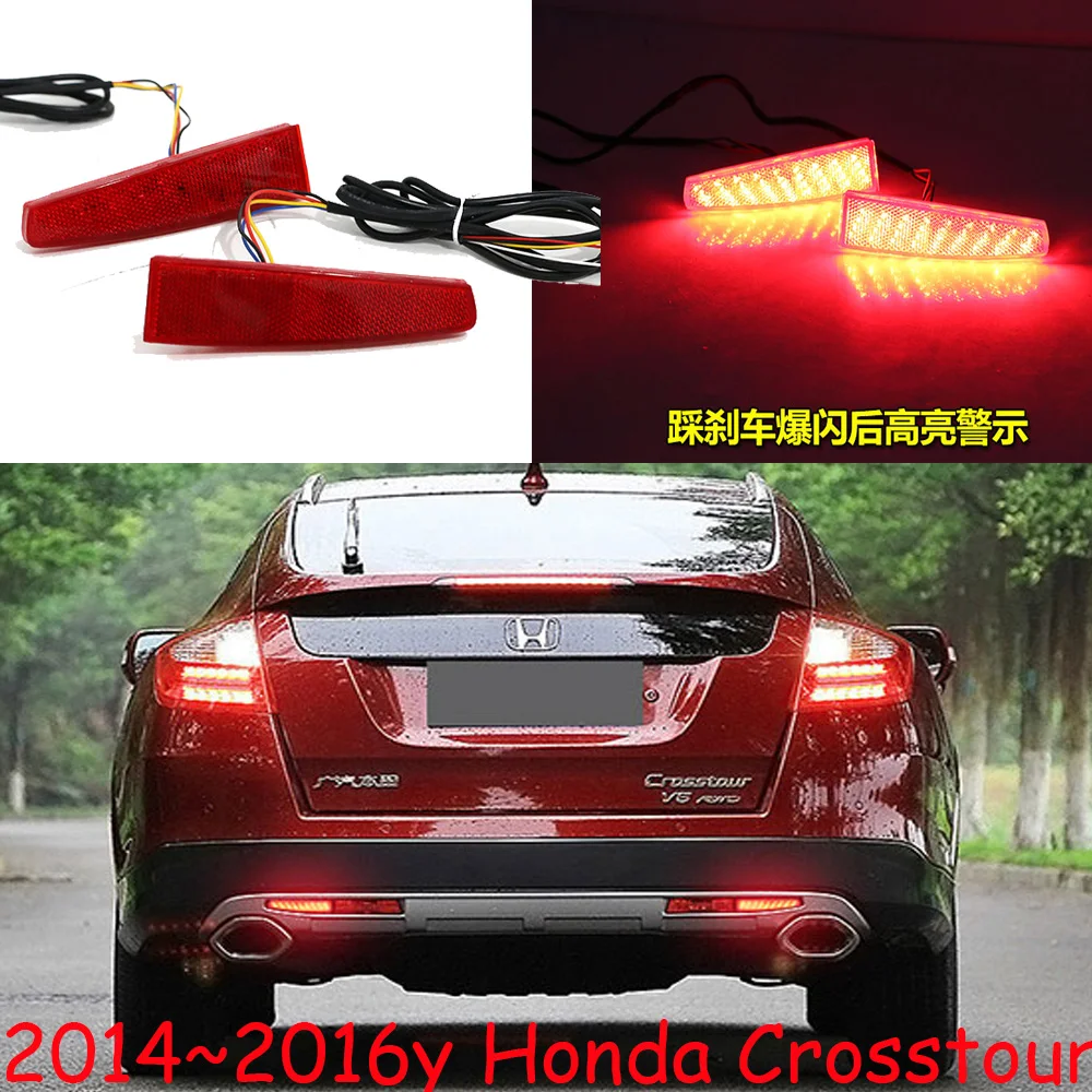 Car bumper tail light Honda Crosstour taillight 2014~2016y car accessories LED Tail Light taillamp Crosstour Rear light Lamp