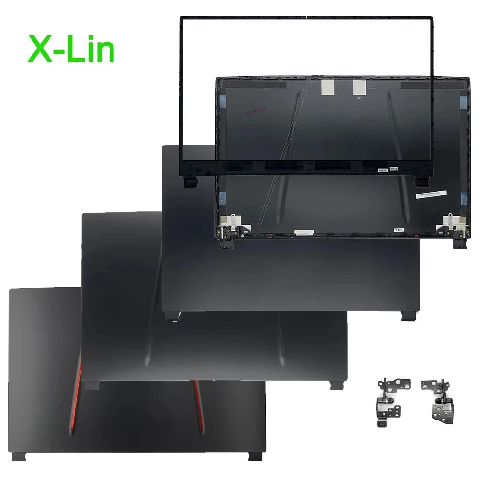 Tylna pokrywa ekranu laptopa MSI GE75 GP75 GL75 MS-17E2 17E5 17E7, przednia ramka, zawiasy, ramka LCD, tylna obudowa