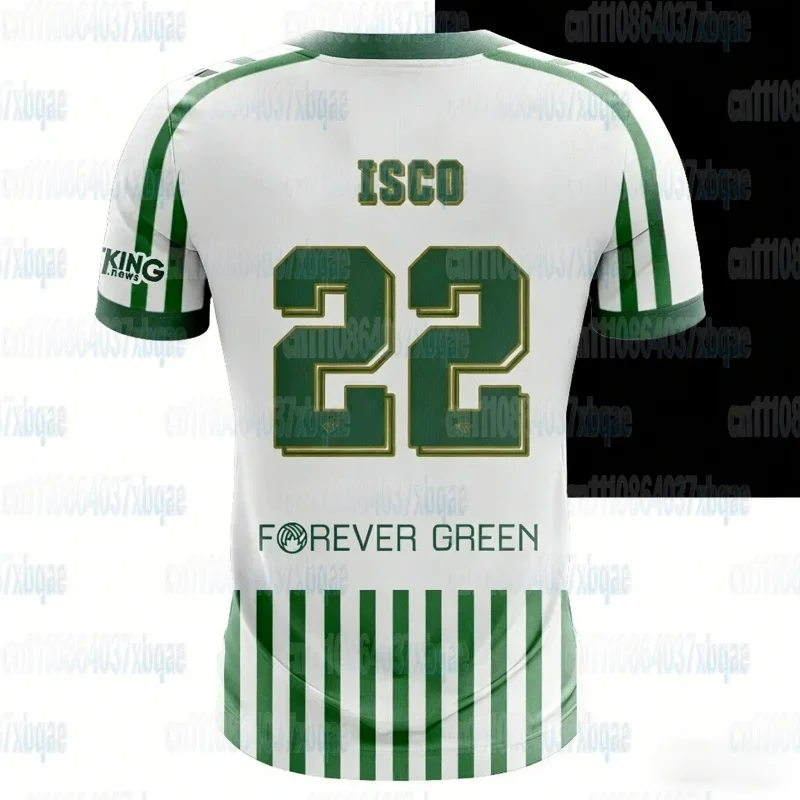 2026 Beliebtes 3D-gedrucktes Betis Chelsea Familien-Fan-T-Shirt mit kurzen Ärmeln, schnelltrocknend, atmungsaktiv, Familien-T-Shirt – Detail 6