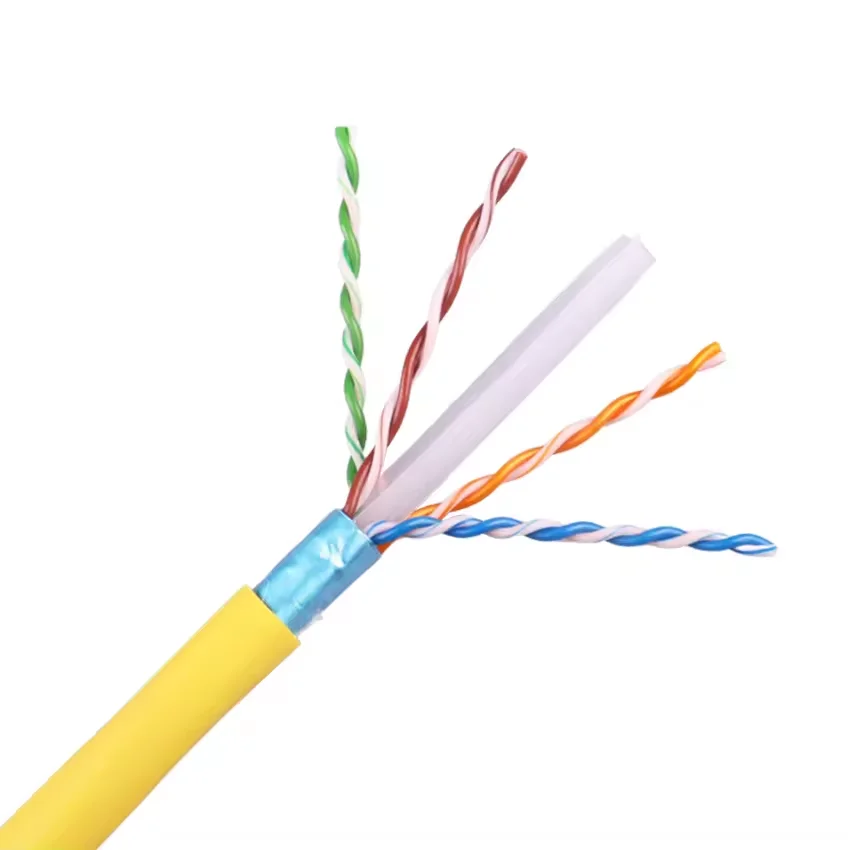 shielded network stp ftp cat6 4pr 26awgcable ethernet cat 6a ftp Cathegorie 6 cables ftp