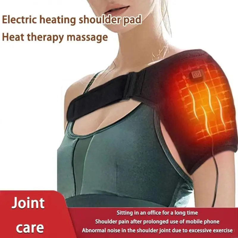 

Joint Support Heated Shoulder Pad With Intelligent Temperature Control For Full Day Comfort And Safety Protections 87HA
