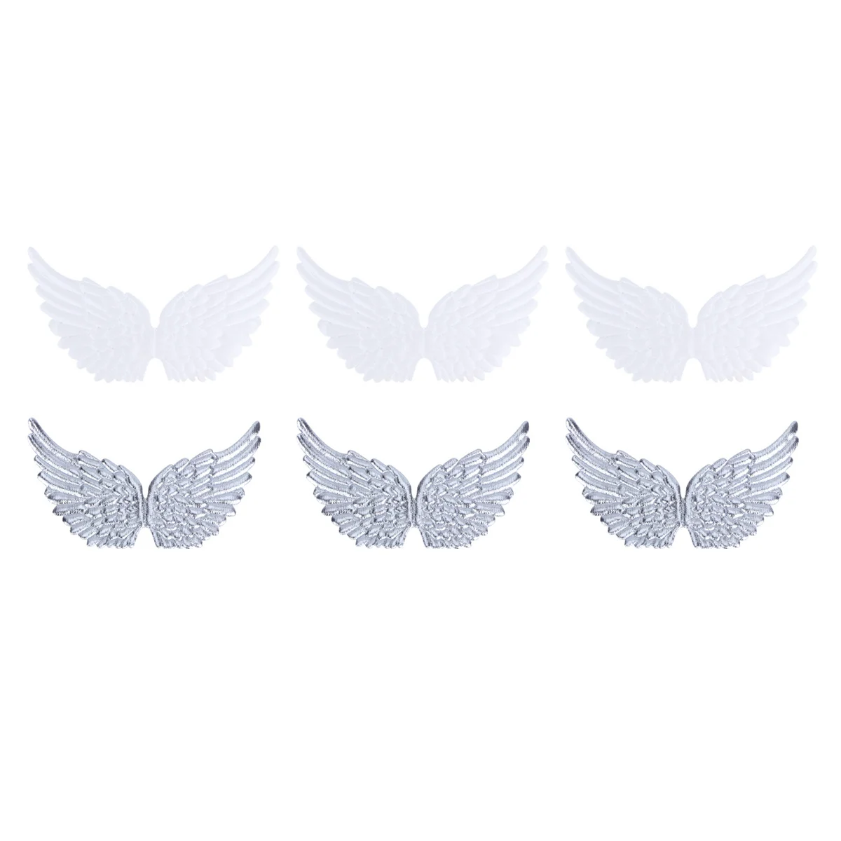 

12pcs Mini Angel Wings Crafts Assorted Colors Small Wing For Diy Costume Decor Accessory Craft Ornament Wings For Suit Christmas