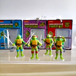 Teenage Mutant Ninja Turtles Mini Figurine Miniature Joints Movable Figure Toy Pendants Collectible Worlds Smallest Gifts