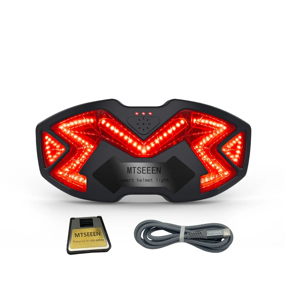 Motorcycle Helmet Brake Light LED Waterproof