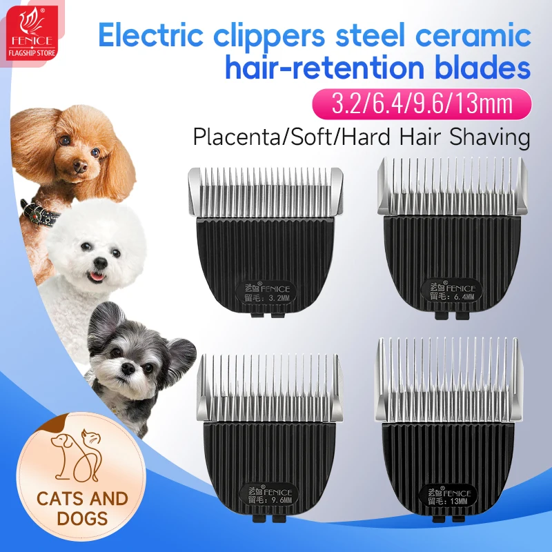 Fenice Spare Hair-length Blades for Pet Clippers Model P100 Machine