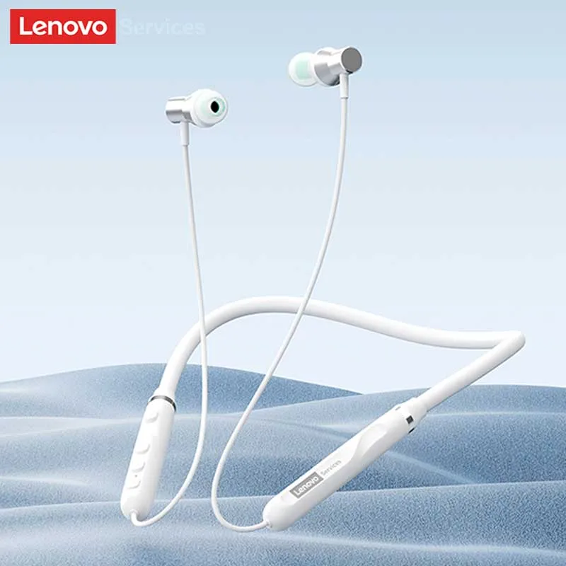 Originele Lenovo Y111 Bluetooth 6.0 hoofdtelefoon Nekband Waterdichte magnetische oordopjes Stereo Running Sport Gaming Draadloze headset