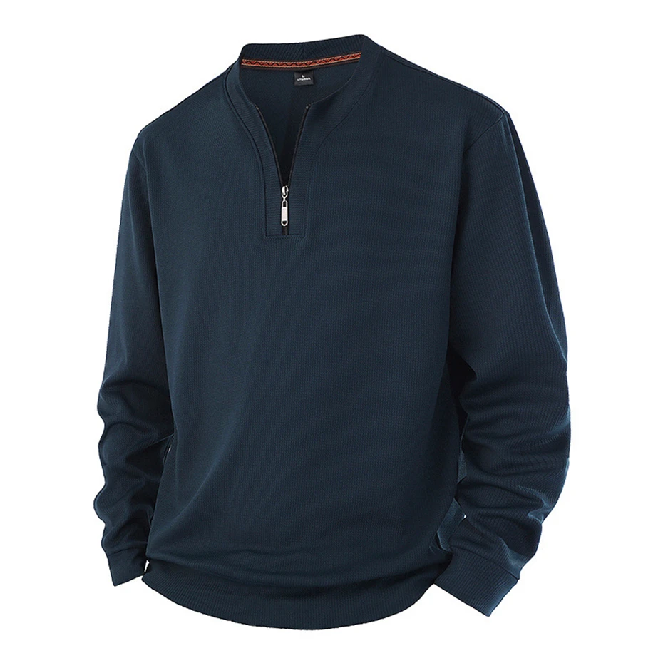 8XL Plus Size Sweatshirts Men Spring Autumn Zipper Design Sweatshirt Fashion Casual Pullover Male Big Size 8XL