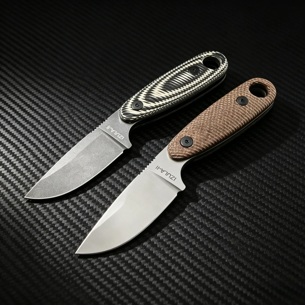 izula-ii-edc-キャンプ・ハイキング・アウトドアナイフ-コンパクトな荒野探検・山岳冒険用ユーティリティ固定ナイフ-フィッシングカッター