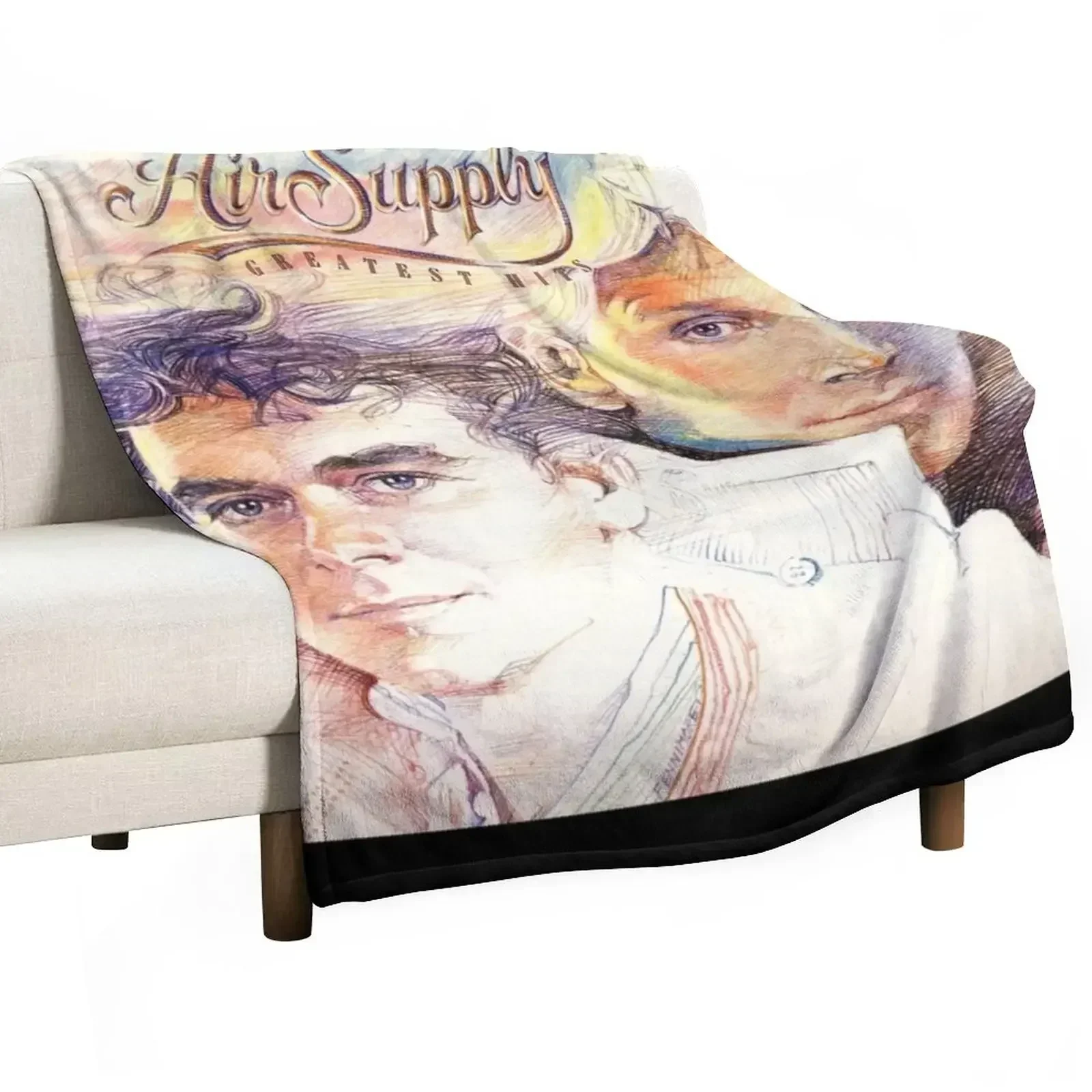 

Air Supply greatest hits Throw Blanket Hairys Weighted Cute Plaid Blankets