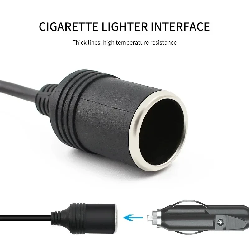 Adaptador de corriente para encendedor de cigarrillos de coche, CA 220V a CC 12V 2A 5A 6A 10A, cargador de enchufe para coche, adaptador de transformador Universal para UE y EE. UU.