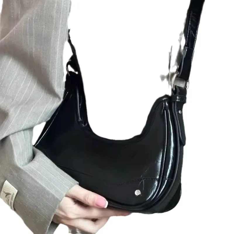 Women\'s Bag 2024 New Niche Portable Chain Underarm Bag High-Grade All-Match Shoulder Messenger Bag