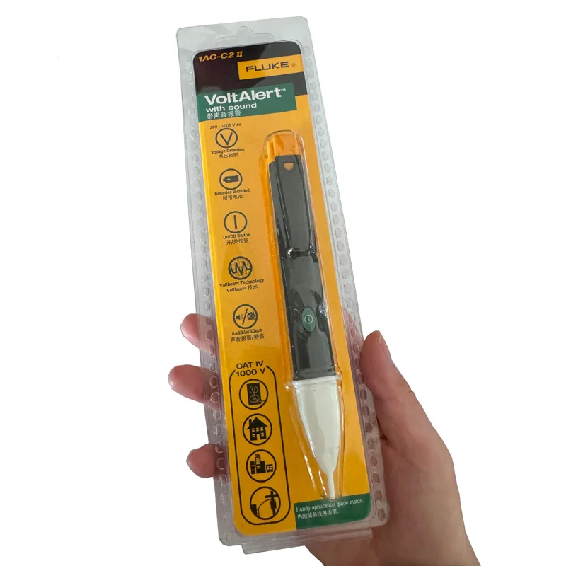 FLUKE 1AC-C2 II VoltAlert Non-contact 200~1000V AC Ditector Pen
