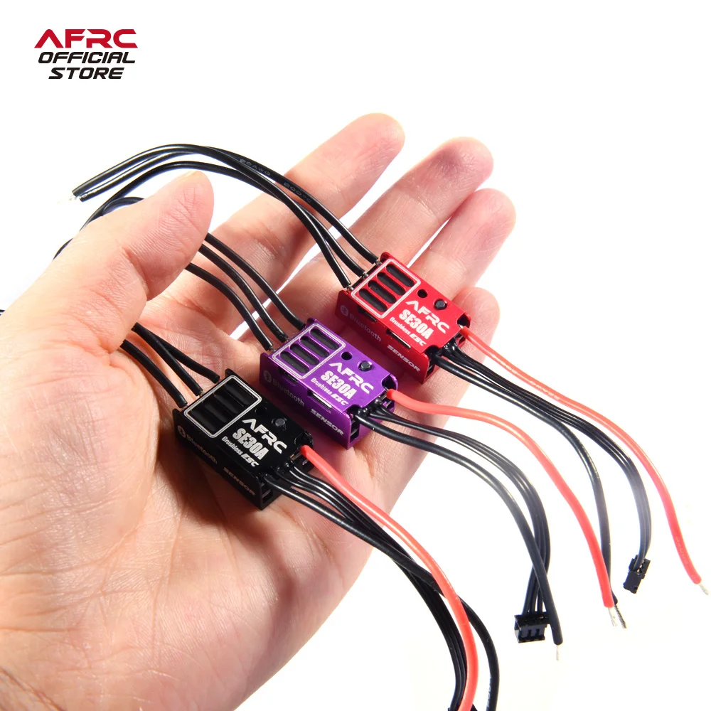 AFRC-SE30A Programmable Sensor Brushless ESC For GL BM AAT RC Car Mini Drift Racing 1/24 1/28 1/32 DIY Assembly Upgrading