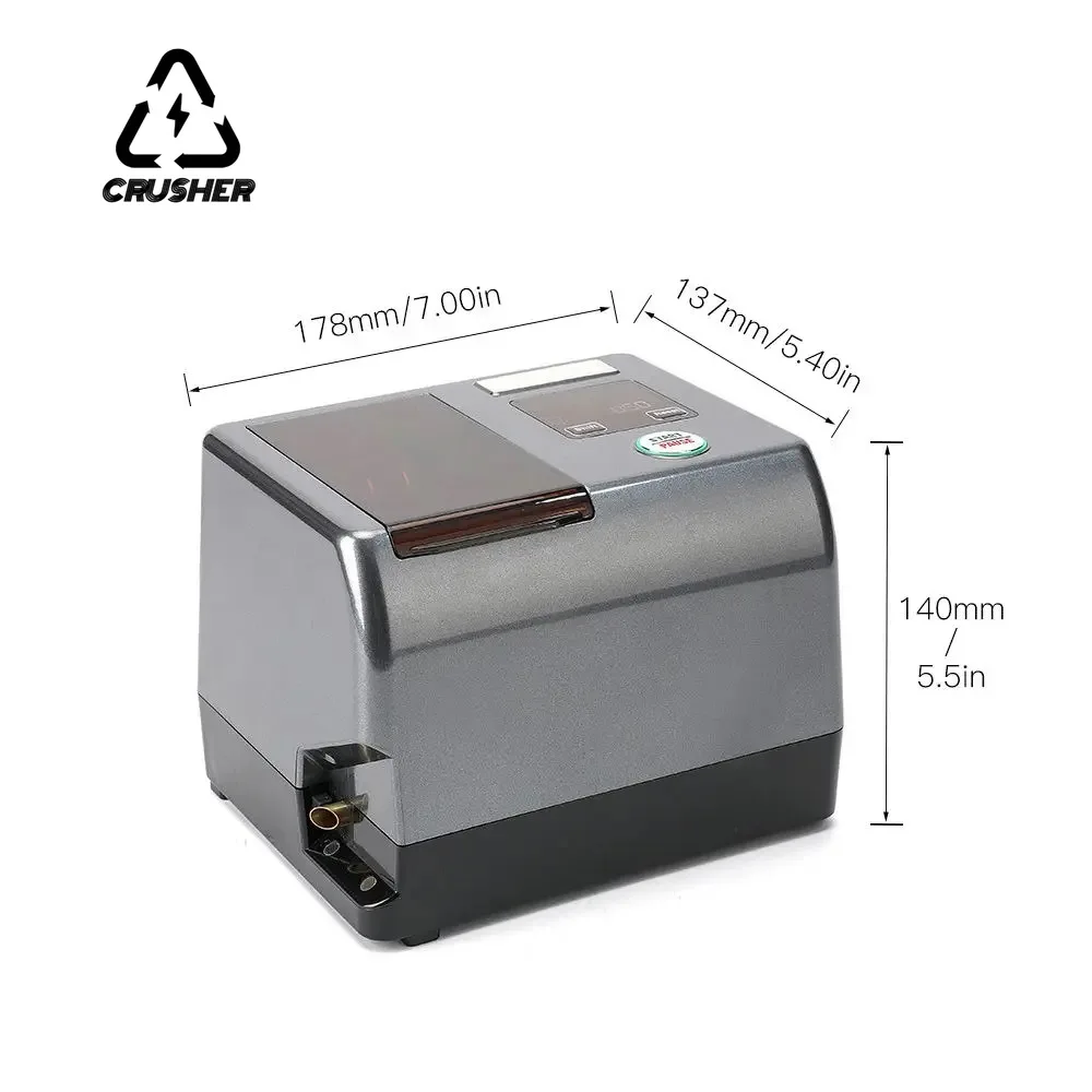 ماكينة لف السجائر الأوتوماتيكية الكهربائية ملء التبغ لـ 6.5/8 مللي متر أنبوب الأسطوانة صانع السجائر أدوات التدخين الأصلية HK3 +