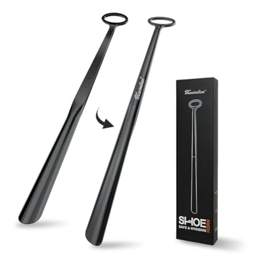 

Shoe Horn Extra Long Handle for Seniors Detachable Shoehorn 2Pcs Durable Sturdy Plastic Shoes Horn for Men Women 30in/2.5ft/75.