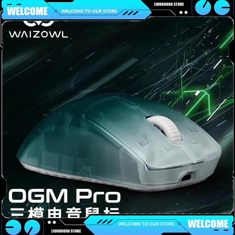 

In Stock Waizowl OGM Pro Wireless Competing Mouse Light The Third Mock Examination PAW3395 Laptop Accessories Long Battery Life