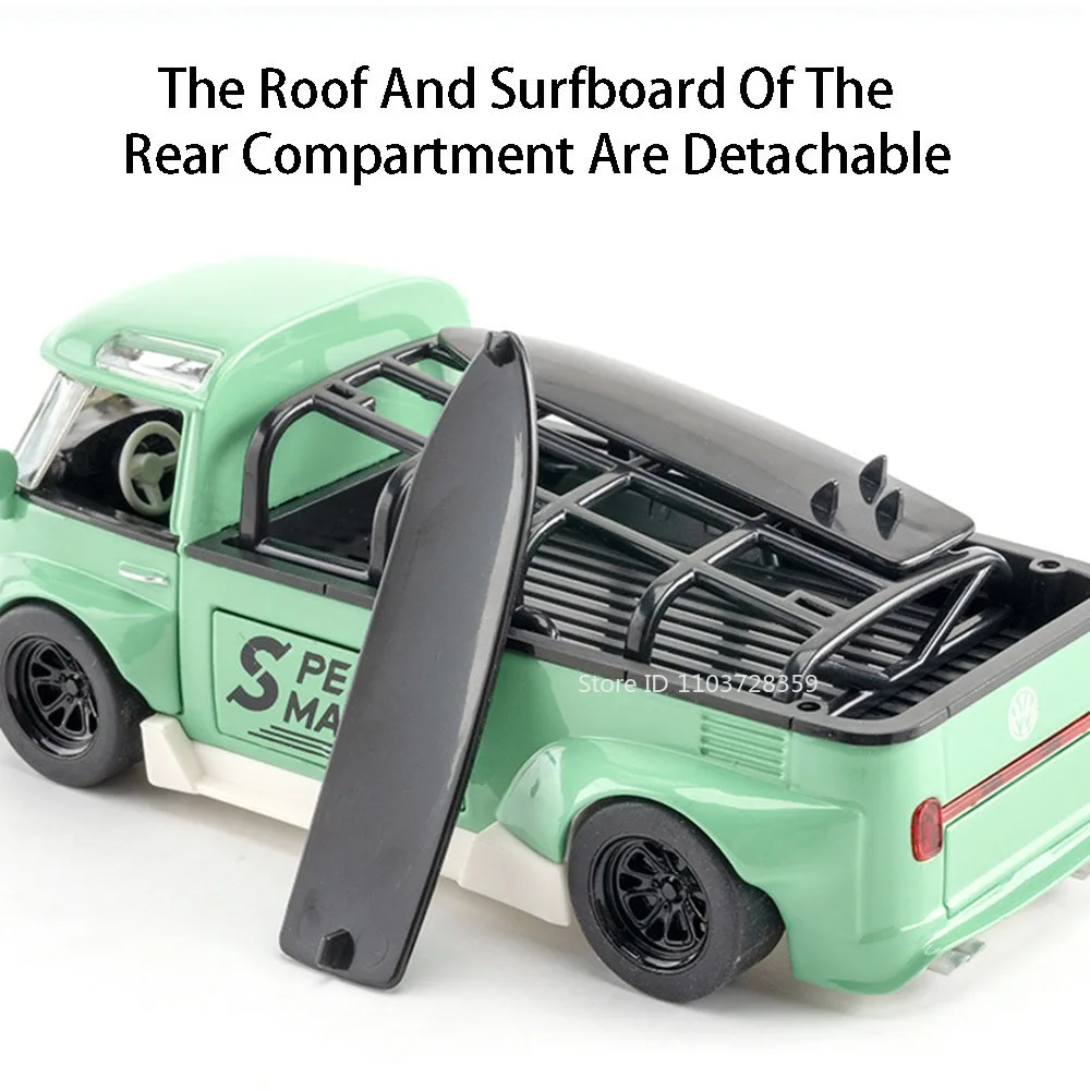 Modelo en miniatura de autobús T1 1:32, coches de juguete de aleación fundidos a presión, modelos de autobuses de dos pisos, puertas con luz de sonido, espalda abierta, regalos para niños