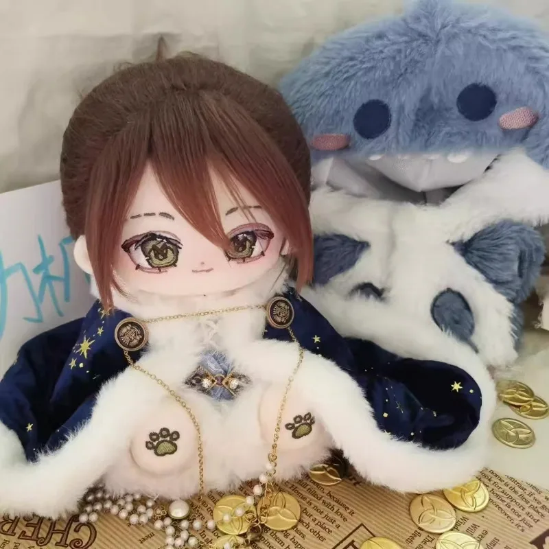 

20cm Anime Game Identity V Prisoner Kawaii Cosplay Cotton Doll Body Luca Balsa Cartoon Idol Soft Plushies Toy Figures Fans Gift