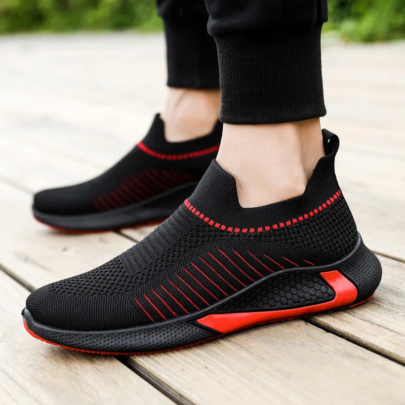 

Breathable Men's Shoes 2023 New Summer Autumn Male Mesh Sneakers Leisure Lazy Shoes Man Soft Sole Running Footwear Tenis Sneaker