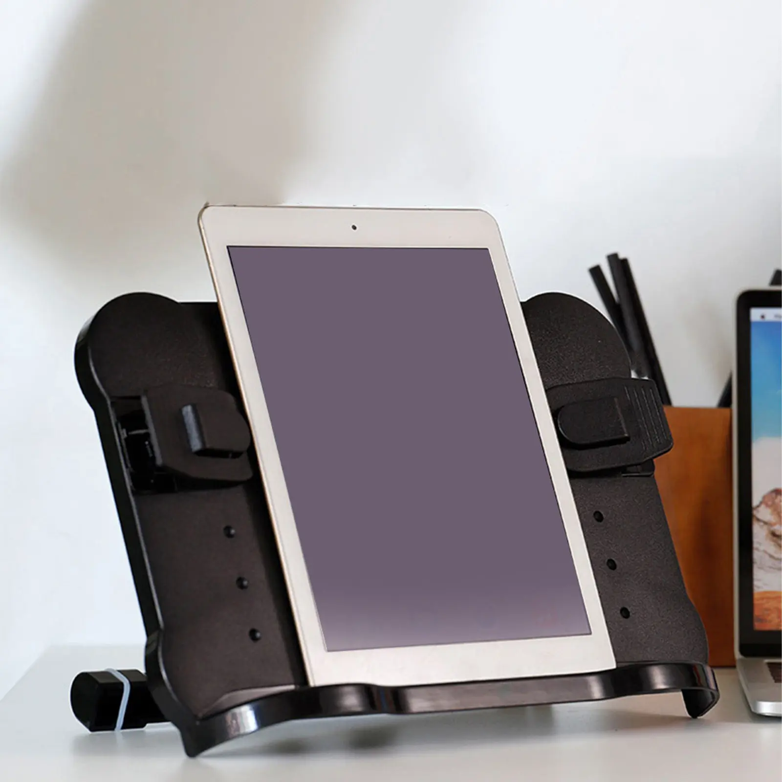 1pcs-book-stand-adjustable-reading-holder-student-desk-book-rest-stable-anti-slip-clip-hands-free-reading-rack