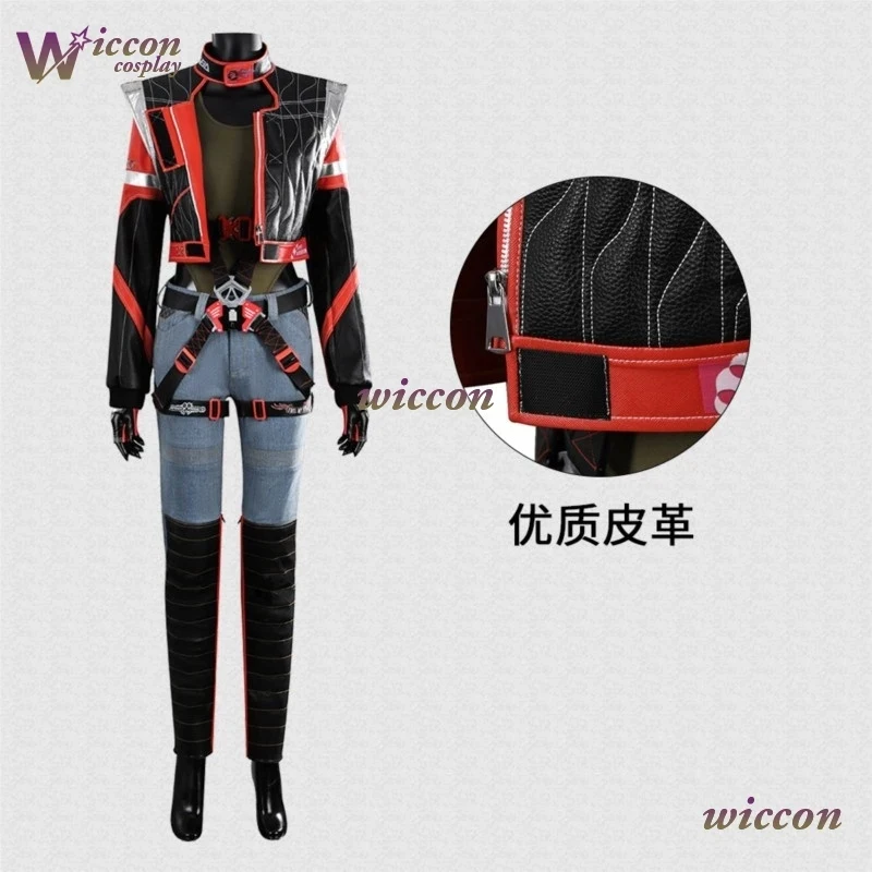

g'7,n\5;e,8\v,5/Palmer Pan Costume CyberrPunk Panam Cosplay Game Roeplay Vest Trousers Women Pants Halloween Cf;4'v.7/n\