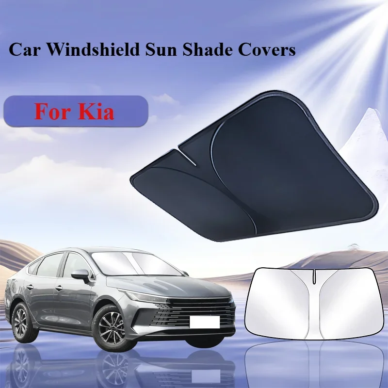 

Car Windshield Sunshades Cover for Kia Sorento MQ4 2020 2021 Car Summer Sun Anti UV Protection Front Window Sunshade Accessories