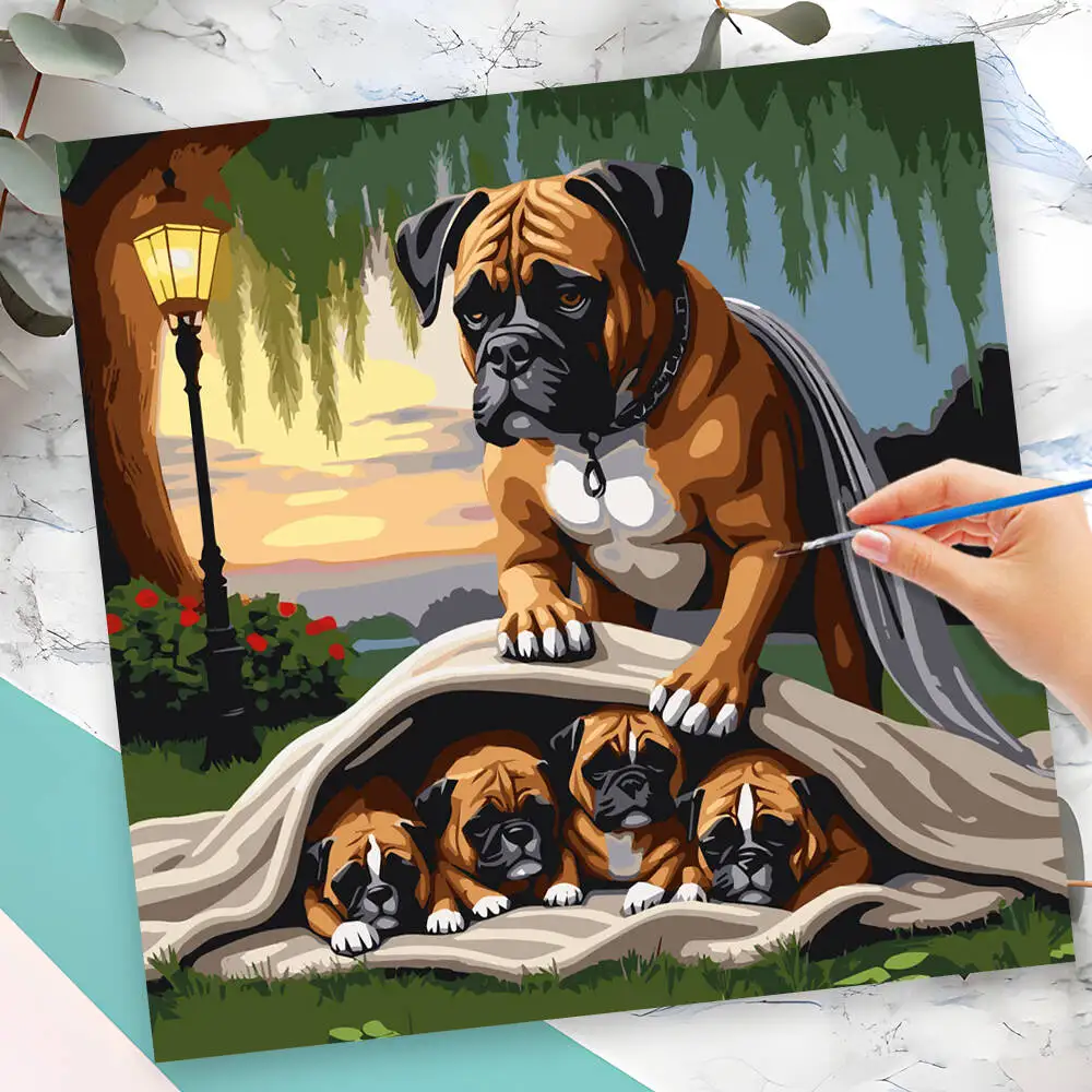 

Momoart наборы для рисования по номерам петух животное раскраска по номерам курица DIY на холсте картина для гостиной украшения дома