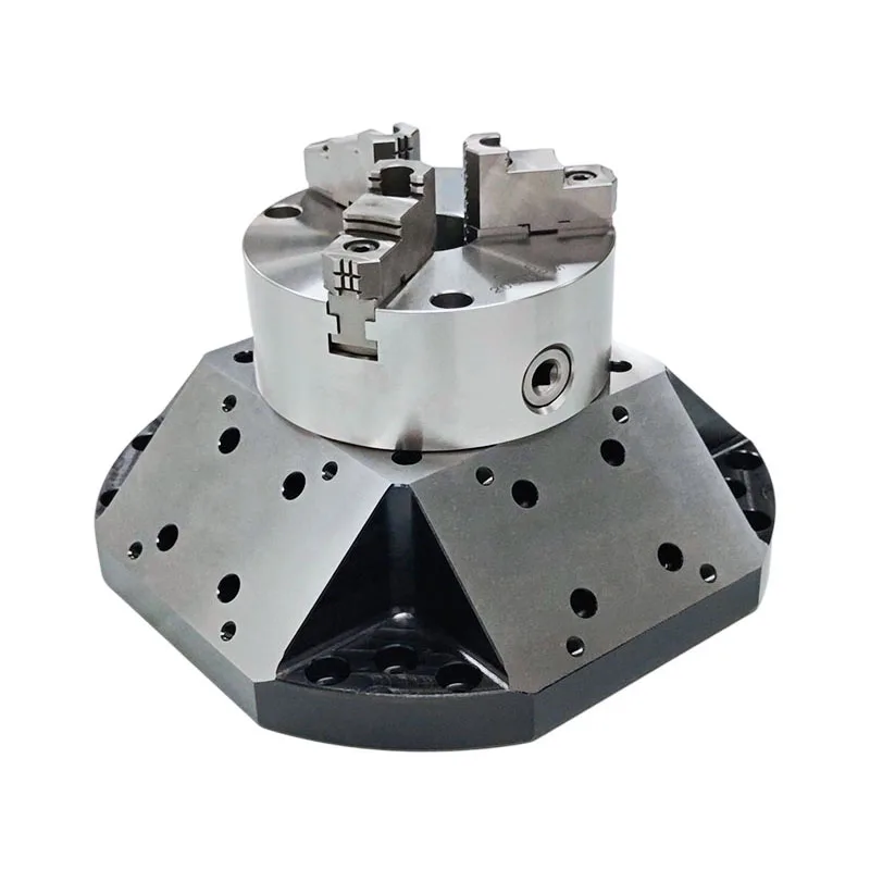 3 ظرف ذاتي التمركز مع رافعة لآلة مخرطة CNC