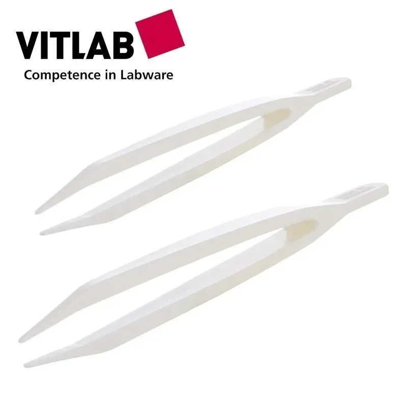 PMP forceps imported plastic forceps VITLAB white sharp resilience is good 67895/67995
