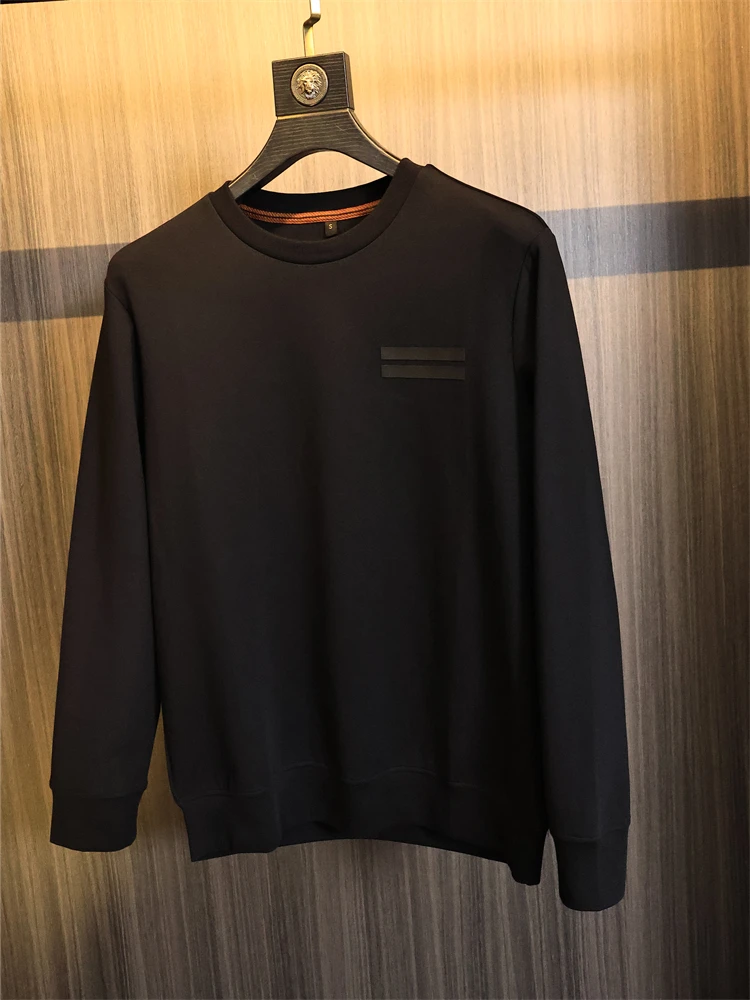 

Серия Z обновлена! Коллаборативное издание! Осенний мужской свитшот с круглым вырезом, обработанный жидким аммиаком, мягкий и влагоотводящий