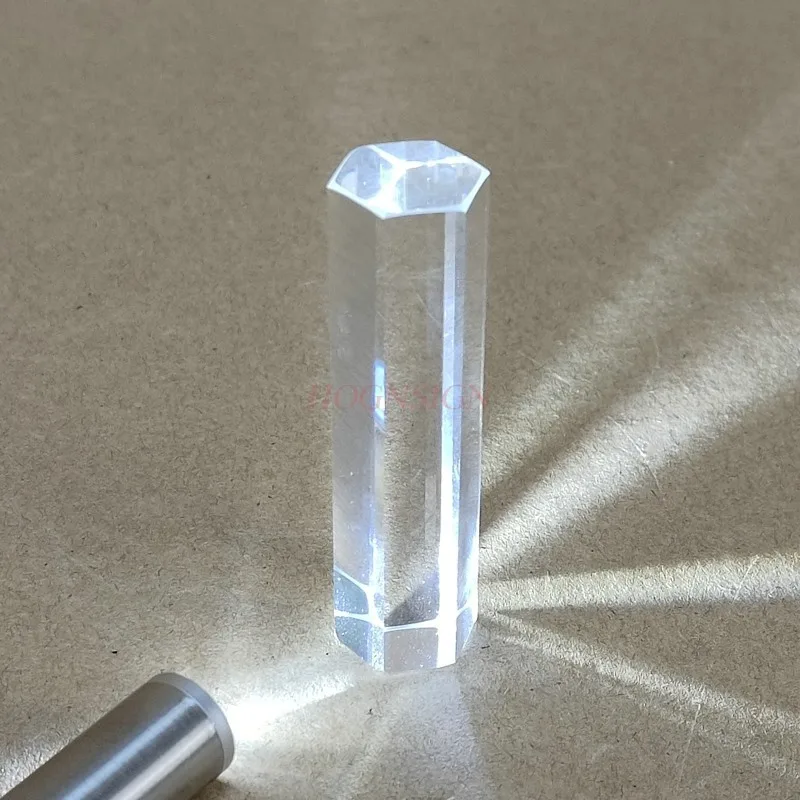 

1PCS The hexagonal prism light guide column 15*62mm material has strong refractive index, strong transparency and high physical